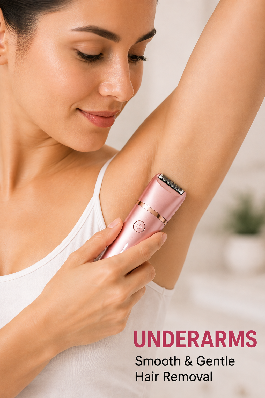 SmoothGlide™ 2-in-1 Women’s Electric Shaver | Gentle Hair Removal