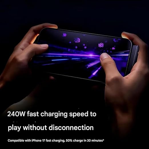 240W 2-in-1 C to C Cable with Phone Stand