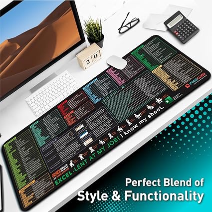 Excel Shortcut Keys Keyboard Pad