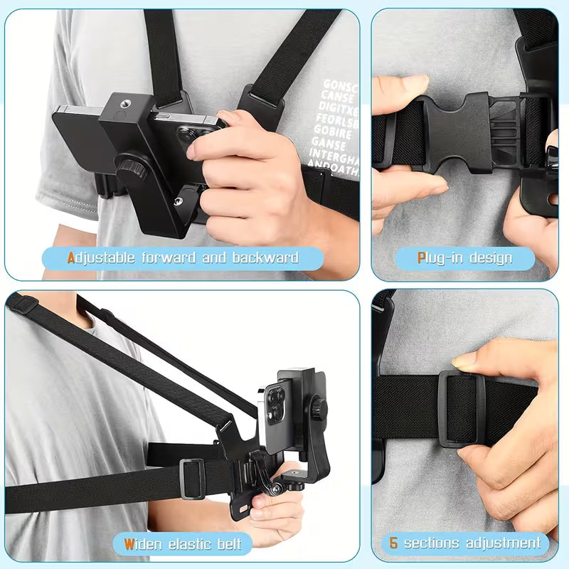 Chest Mount Mobile Holder Strap