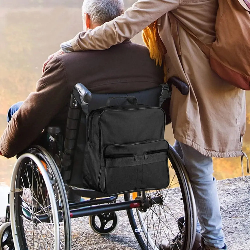 Multi-pocket Wheelchair Storage Bag