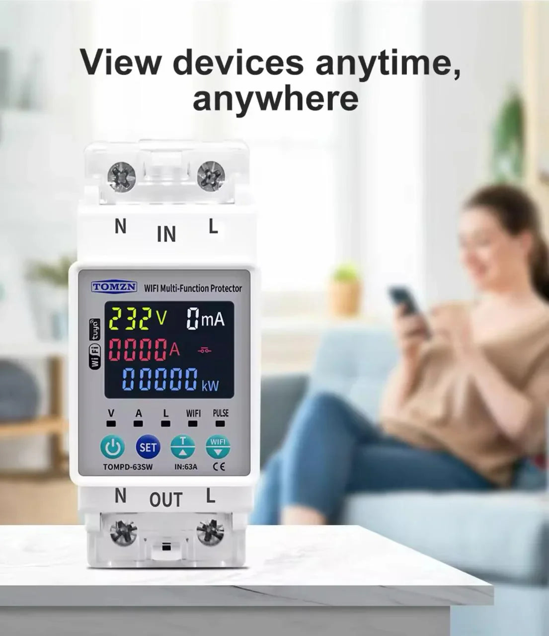 TOMPD 63SW Smart Current monitor device