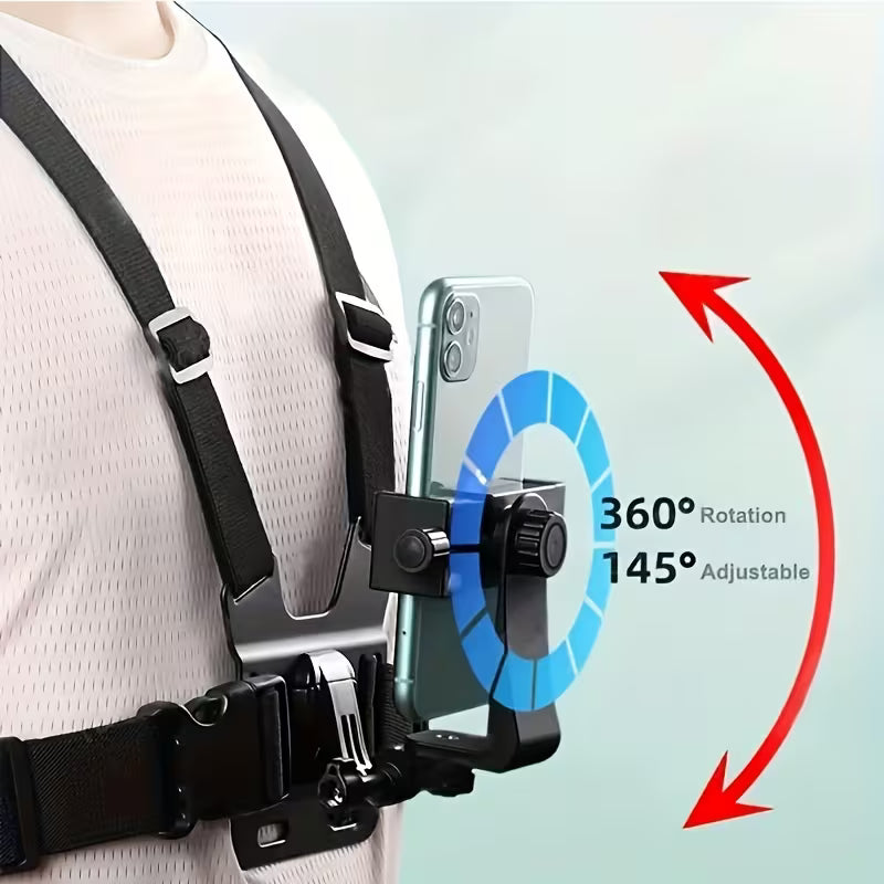 Chest Mount Mobile Holder Strap