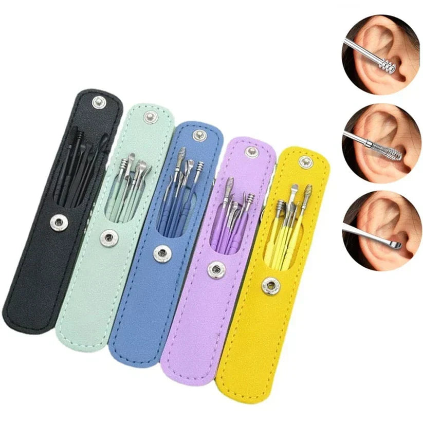 Personal Care Bundle Earwax Kit+16 Pcs Manicure Pedicure Set